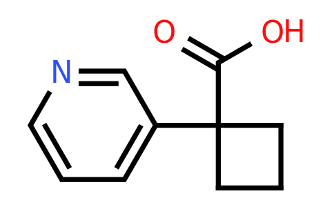 CAS 1211595-74-2 | 1-(Pyridin-3-YL)cyclobutanecarboxylic acid