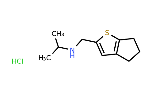 CAS 1211698-86-0 | {4H,5H,6H-cyclopenta[b]thiophen-2-ylmethyl}(propan-2-yl)amine hydrochloride