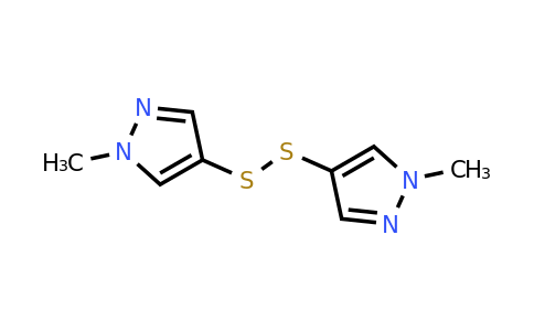 CAS 1211751-27-7 | 1-Methyl-4-[(1-methyl-1H-pyrazol-4-yl)disulfanyl]-1H-pyrazole
