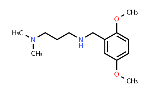 CAS 121177-62-6 | N1-(2,5-Dimethoxybenzyl)-N3,N3-dimethylpropane-1,3-diamine