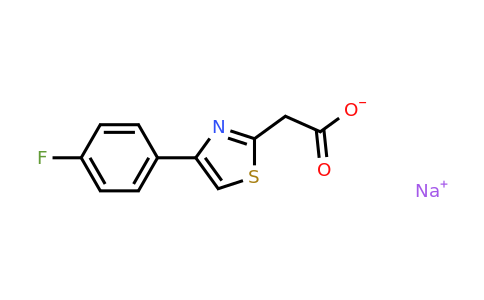 CAS 1211774-49-0 | Sodium 2-[4-(4-fluorophenyl)-1,3-thiazol-2-yl]acetate