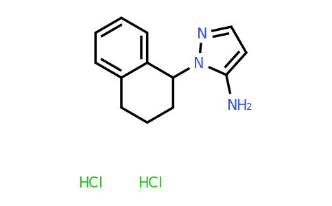 CAS 1211801-40-9 | 1-(1,2,3,4-Tetrahydronaphthalen-1-yl)-1H-pyrazol-5-amine dihydrochloride