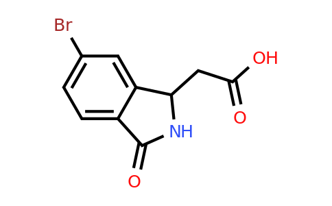CAS 121199-17-5 | 2-(6-Bromo-3-oxoisoindolin-1-yl)acetic acid