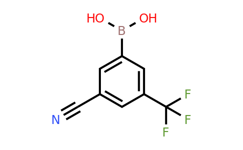 CAS 1212021-62-9 | (3-Cyano-5-(trifluoromethyl)phenyl)boronic acid