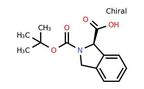 CAS 1212086-74-2 | (R)-2-(tert-Butoxycarbonyl)isoindoline-1-carboxylic acid