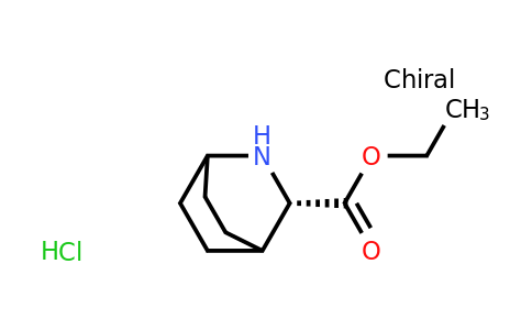 CAS 1212156-56-3 | Ethyl (3S)-2-azabicyclo[2.2.2]octane-3-carboxylate hydrochloride