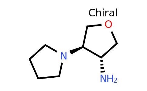 CAS 1212157-31-7 | (3R,4R)-4-(Pyrrolidin-1-yl)tetrahydrofuran-3-amine