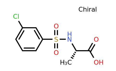 CAS 1212228-66-4 | (2S)-2-(3-chlorobenzenesulfonamido)propanoic acid