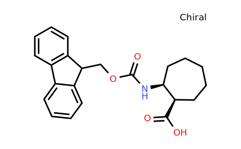 CAS 1212250-46-8 | rac-(1R,2S)-2-({[(9H-fluoren-9-yl)methoxy]carbonyl}amino)cycloheptane-1-carboxylic acid