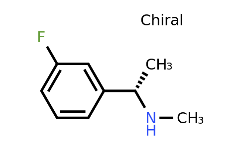 CAS 1212261-04-5 | (S)-1-(3-Fluorophenyl)-N-methylethanamine