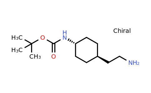 CAS 1212272-05-3 | tert-butyl N-[trans-4-(2-aminoethyl)cyclohexyl]carbamate