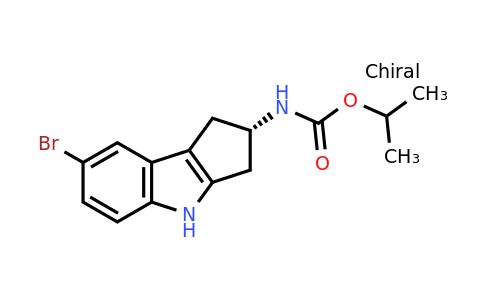 CAS 1212283-31-2 | (S)-Isopropyl (7-bromo-1,2,3,4-tetrahydrocyclopenta[b]indol-2-yl)carbamate