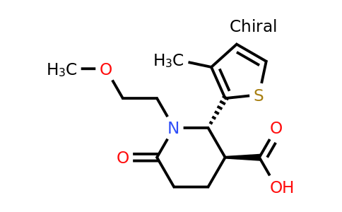 CAS 1212305-26-4 | (2S,3S)-1-(2-Methoxyethyl)-2-(3-methylthiophen-2-yl)-6-oxopiperidine-3-carboxylic acid