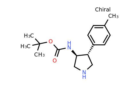 CAS 1212330-34-1 | tert-Butyl (rel-(3S,4R)-4-(p-tolyl)pyrrolidin-3-yl)carbamate