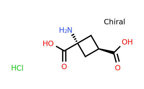 CAS 1212359-85-7 | (1r,3r)-1-aminocyclobutane-1,3-dicarboxylic acid hydrochloride