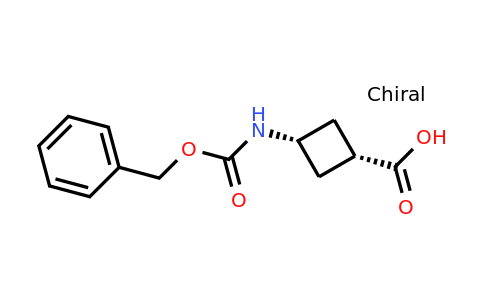 CAS 1212380-76-1 | cis-3-(cbz-amino)cyclobutanecarboxylic acid