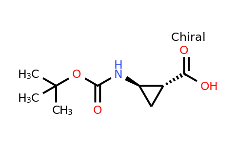 CAS 1212381-16-2 | trans-2-tert-Butoxycarbonylamino-cyclopropanecarboxylic acid