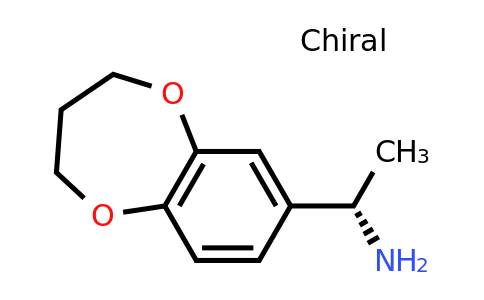 CAS 1212386-50-9 | (1S)-1-(3,4-Dihydro-2H-1,5-benzodioxepin-7-yl)ethan-1-amine