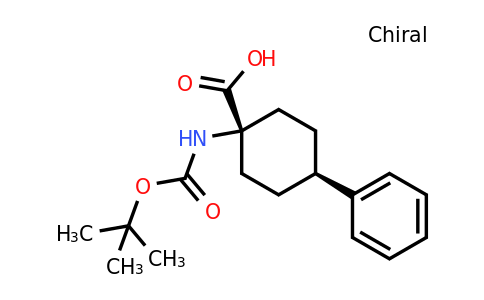 CAS 1212411-75-0 | Boc-cis-1-amino-4-phenyl-cyclohexane carboxylic acid