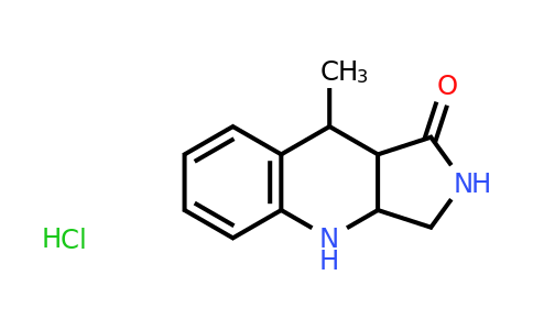 CAS 1212425-15-4 | 9-Methyl-1H,2H,3H,3aH,4H,9H,9aH-pyrrolo[3,4-b]quinolin-1-one hydrochloride