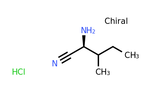 CAS 1212491-08-1 | (2S)-2-Amino-3-methylpentanenitrile hydrochloride