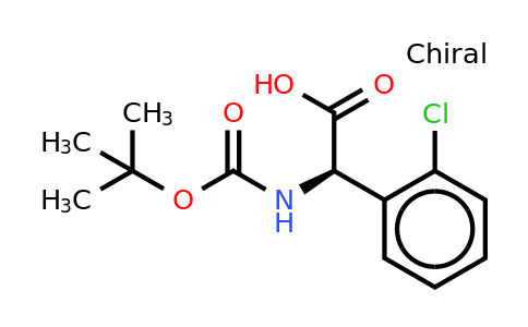 CAS 1212602-23-7 | (R)-N-BOC-(2'-Chlorophenyl)glycine