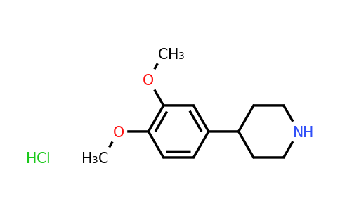 CAS 121278-33-9 | 4-(3,4-Dimethoxyphenyl)piperidine hydrochloride