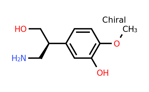 CAS 1212797-76-6 | (S)-5-(1-Amino-3-hydroxypropan-2-yl)-2-methoxyphenol