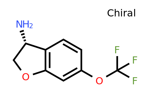 CAS 1212817-91-8 | (3R)-6-(trifluoromethoxy)-2,3-dihydrobenzofuran-3-amine