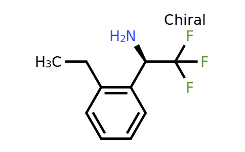CAS 1212819-07-2 | (R)-1-(2-Ethyl-phenyl)-2,2,2-trifluoro-ethylamine