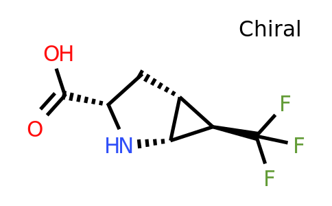 CAS 1212823-10-3 | rel-(1R,3S,5R,6R)-6-(trifluoromethyl)-2-azabicyclo[3.1.0]hexane-3-carboxylic acid