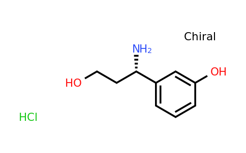 CAS 1212827-86-5 | (S)-3-(1-Amino-3-hydroxypropyl)phenol hydrochloride
