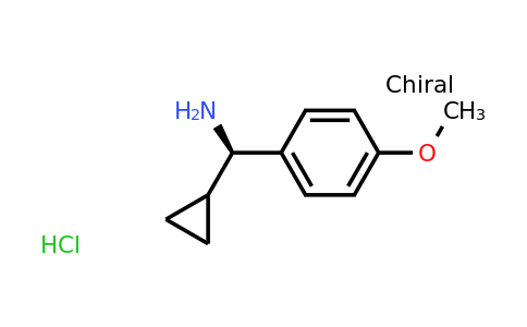 CAS 1212831-96-3 | (R)-Cyclopropyl(4-methoxyphenyl)methanamine hydrochloride