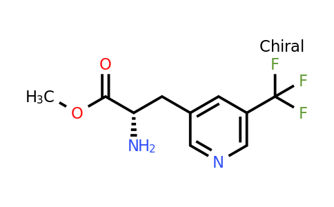CAS 1212833-95-8 | methyl (2S)-2-amino-3-[5-(trifluoromethyl)-3-pyridyl]propanoate