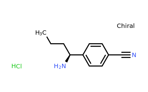 CAS 1212849-38-1 | (S)-4-(1-Aminobutyl)benzonitrile hydrochloride