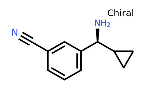 CAS 1212897-83-0 | (S)-3-(Amino(cyclopropyl)methyl)benzonitrile