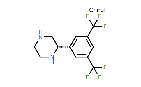 CAS 1212907-80-6 | (S)-2-(3,5-Bis-trifluoromethyl-phenyl)-piperazine