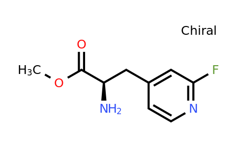 CAS 1212909-78-8 | methyl (2R)-2-amino-3-(2-fluoro-4-pyridyl)propanoate