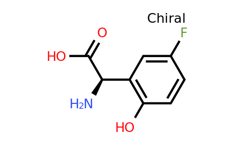 CAS 1212934-96-7 | (R)-2-Amino-2-(5-fluoro-2-hydroxyphenyl)acetic acid