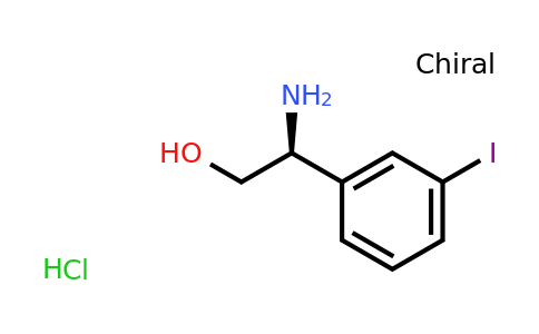 CAS 1212940-65-2 | (2S)-2-amino-2-(3-iodophenyl)ethan-1-ol hydrochloride