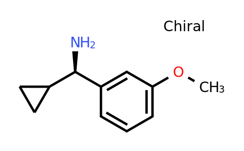 CAS 1212958-89-8 | (R)-Cyclopropyl(3-methoxyphenyl)methanamine