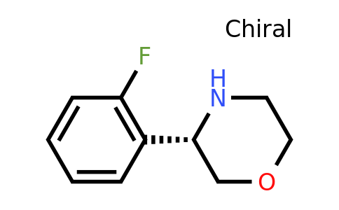 CAS 1212960-31-0 | (S)-3-(2-Fluorophenyl)morpholine