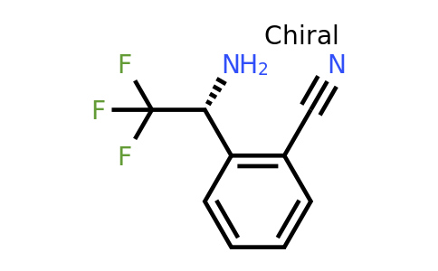 CAS 1212964-69-6 | 2-((1R)-1-Amino-2,2,2-trifluoroethyl)benzenecarbonitrile