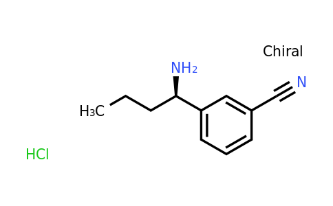 CAS 1212968-03-0 | (R)-3-(1-Aminobutyl)benzonitrile hydrochloride