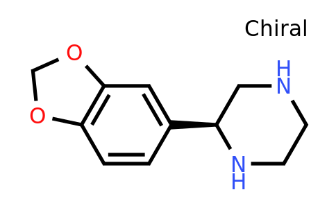 CAS 1213002-70-0 | (S)-2-Benzo[1,3]dioxol-5-YL-piperazine