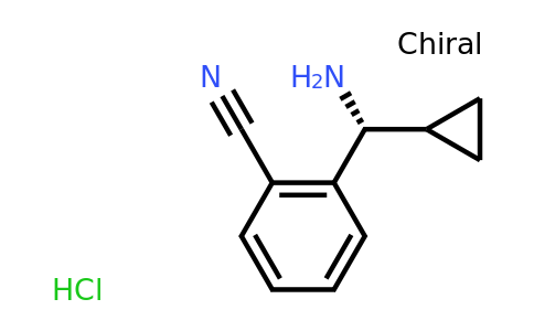 CAS 1213004-19-3 | (R)-2-(Amino(cyclopropyl)methyl)benzonitrile hydrochloride