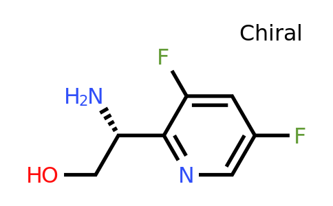 CAS 1213009-73-4 | (R)-2-Amino-2-(3,5-difluoropyridin-2-yl)ethanol