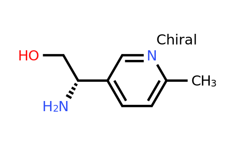 CAS 1213040-13-1 | (S)-2-Amino-2-(6-methylpyridin-3-yl)ethanol