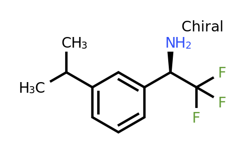 CAS 1213056-35-9 | (R)-2,2,2-Trifluoro-1-(3-isopropyl-phenyl)-ethylamine