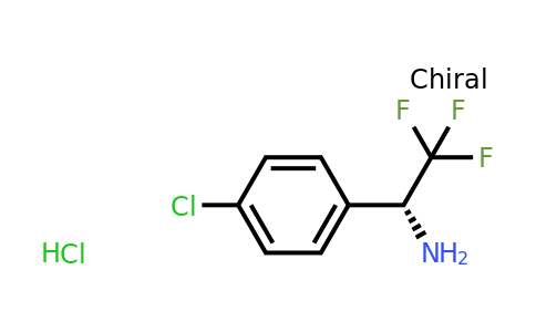 CAS 1213074-03-3 | (R)-2,2,2-Trifluoro-1-(4-chloro-phenyl)-ethylamine hydrochloride